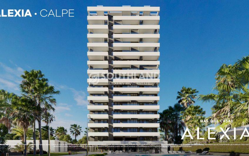 ALEXIA CALPE Obra nueva en Calpe Costa Blanca 2 y 3 dorm desde 255.000 €