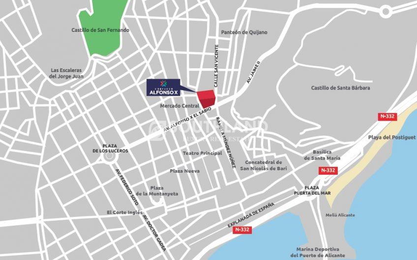 ALFONSO X Obra nueva en Alicante Costa Blanca 3 y 4 dorm desde 247.200 €