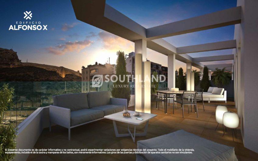 ALFONSO X Obra nueva en Alicante Costa Blanca 3 y 4 dorm desde 247.200 €