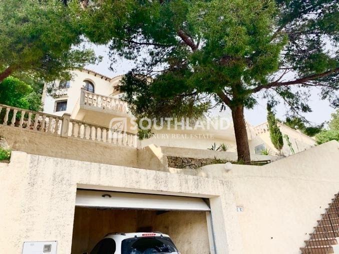 Villa Estilo Mediterraneo con Vista al Mar en Calpe Alicante Costa Blanca 260 m2 4 dormitorios