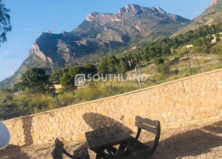 Magnifica Villa Finca en Busot El Campello Alicante Costa Blanca de 615 m2 sobre parcela de 10.800 m2 con espectaculares vistas